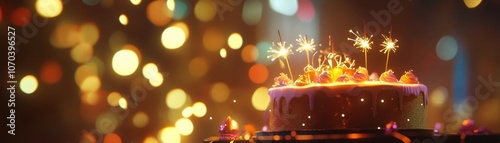 Magical Birthday Cake with ...