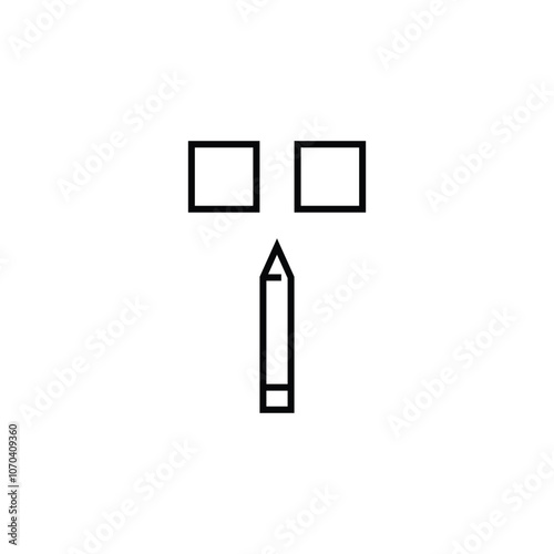 make choice and checkllist icon to do list symbol