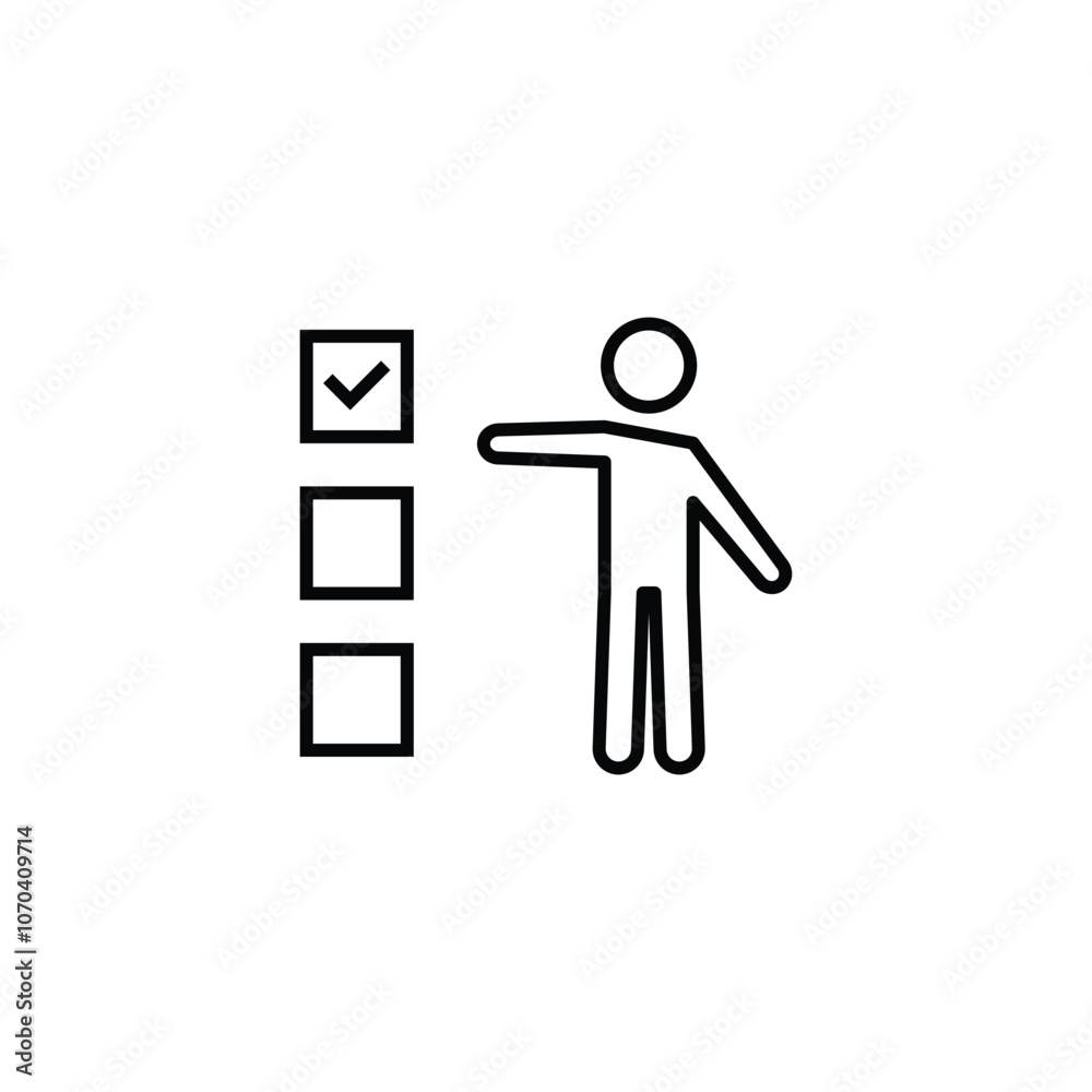make choice and checkllist icon to do list symbol make choice and checkllist icon to do list symbol