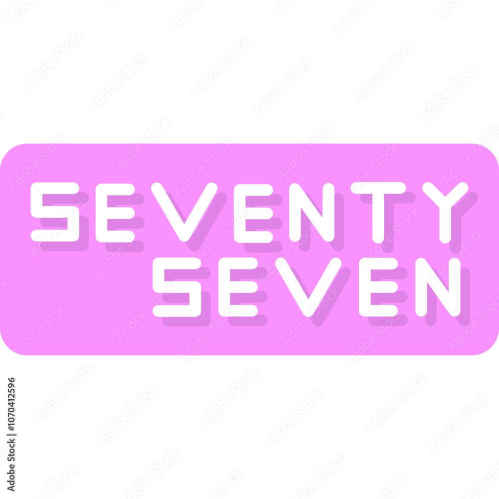 Seventy Seven Icon Seventy Seven Icon