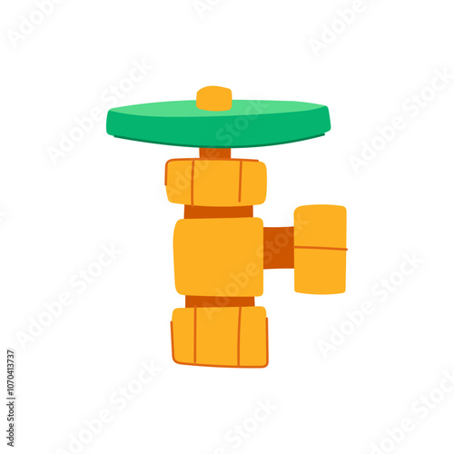 control plumbing valve cartoon. shutoff fixture, seal gasket, fitting maintenance control plumbing valve sign. isolated symbol vector illustration