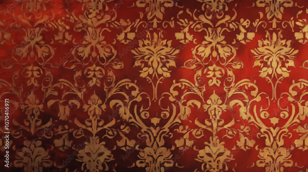 The Old Red Persian Carpet Texture includes abstract ornamentation. The Old Red Persian Carpet Texture includes abstract ornamentation.