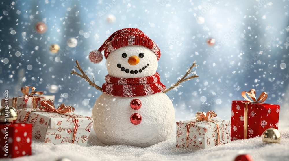 snowman and gifts flat design front view North Pole theme 3D render --ar 16:9 --v 6.1 Job ID: e39f1367-1ed4-45a5-9822-a7dff9b5b8d9 snowman and gifts flat design front view North Pole theme 3D render --ar 16:9 --v 6.1 Job ID: e39f1367-1ed4-45a5-9822-a7dff9b5b8d9