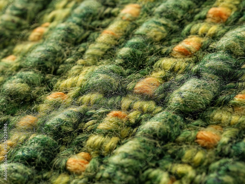 Green Wool Carpet Texture Closeup Green Wool Carpet Texture Closeup