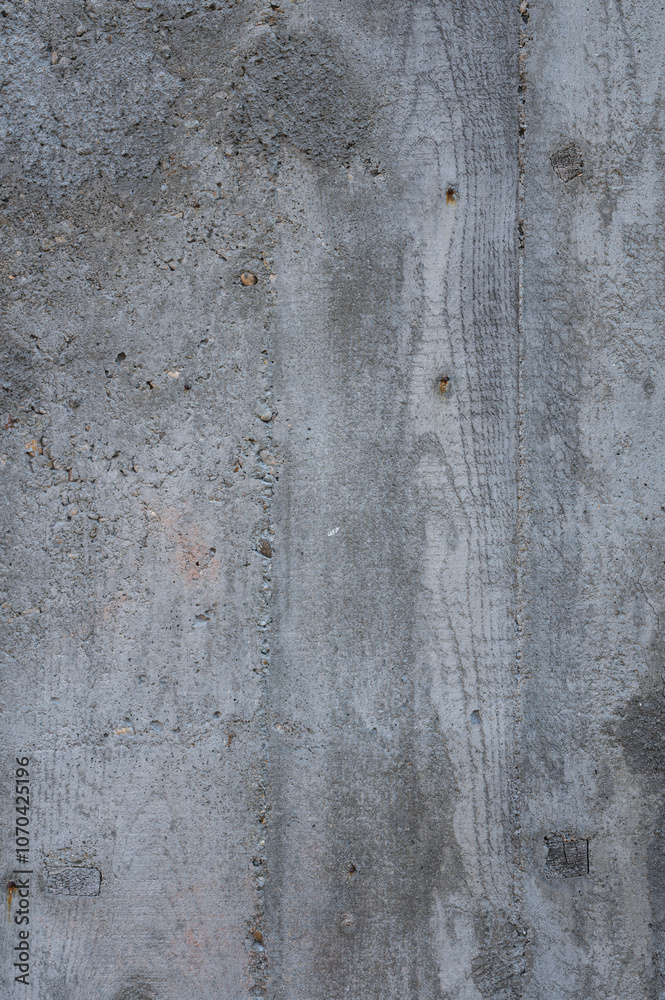 Fototapeta premium background with reinforced concrete texture, with imprint from casting in wooden formwork