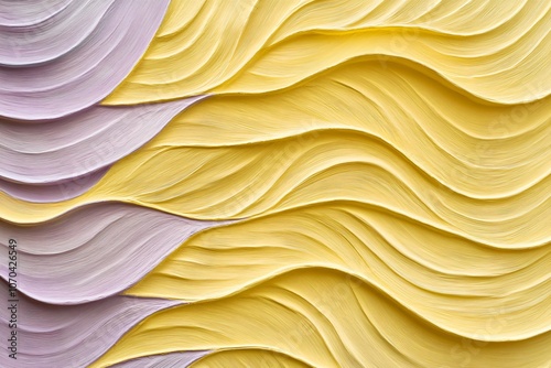 Flowing Pastel Lines in Minimalist Design