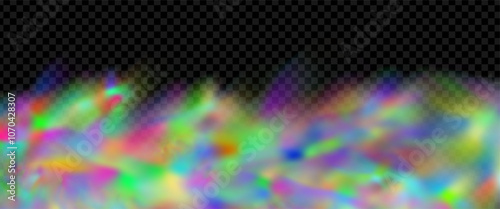 Background of an explosion of colorful smoke clouds.Multicolor fog with blue and yellow particles.Explosions of color powder.