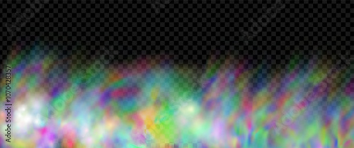 Background of an explosion of colorful smoke clouds.Multicolor fog with blue and yellow particles.Explosions of color powder.