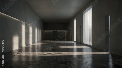 corridor in the office