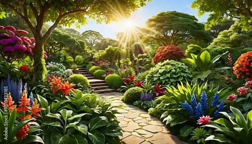 Real Park Natural sun sky or flower Environment outdor landspace background image  photo