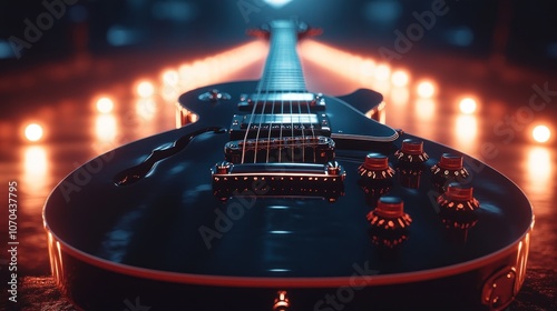Electric Guitar on Stage