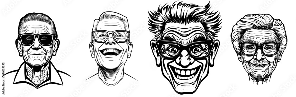 Suitable for T-shirt graphics, Grandma - High Quality Modern Logo Suitable for T-shirt graphics, Grandma - High Quality Modern Logo