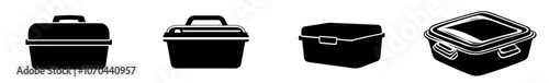 The illustration depicts ice, a water silhouette, summer logo cooler icon, and a bucket outline of a glass bottle of ice cold beverage.
