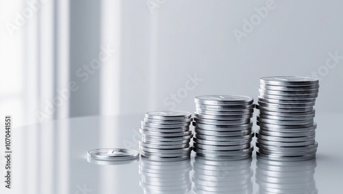 Close-Up of Bitcoin Cryptocurrency photo