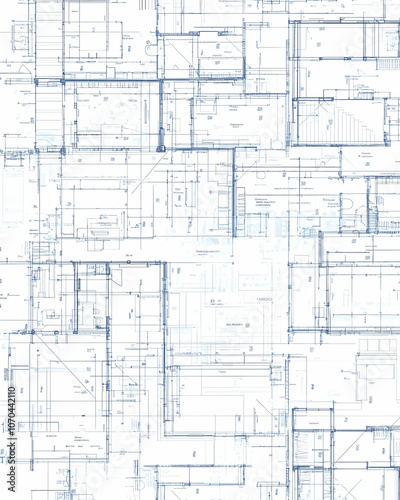 Abstract architectural blueprint pattern with overlapping lines.