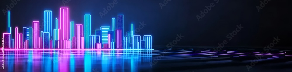 In the background is an abstract music frequency modern effect background. It features a vibrant track equalizer waveform, blurred curve graph illustration. In the background is an abstract music frequency modern effect background. It features a vibrant track equalizer waveform, blurred curve graph illustration.