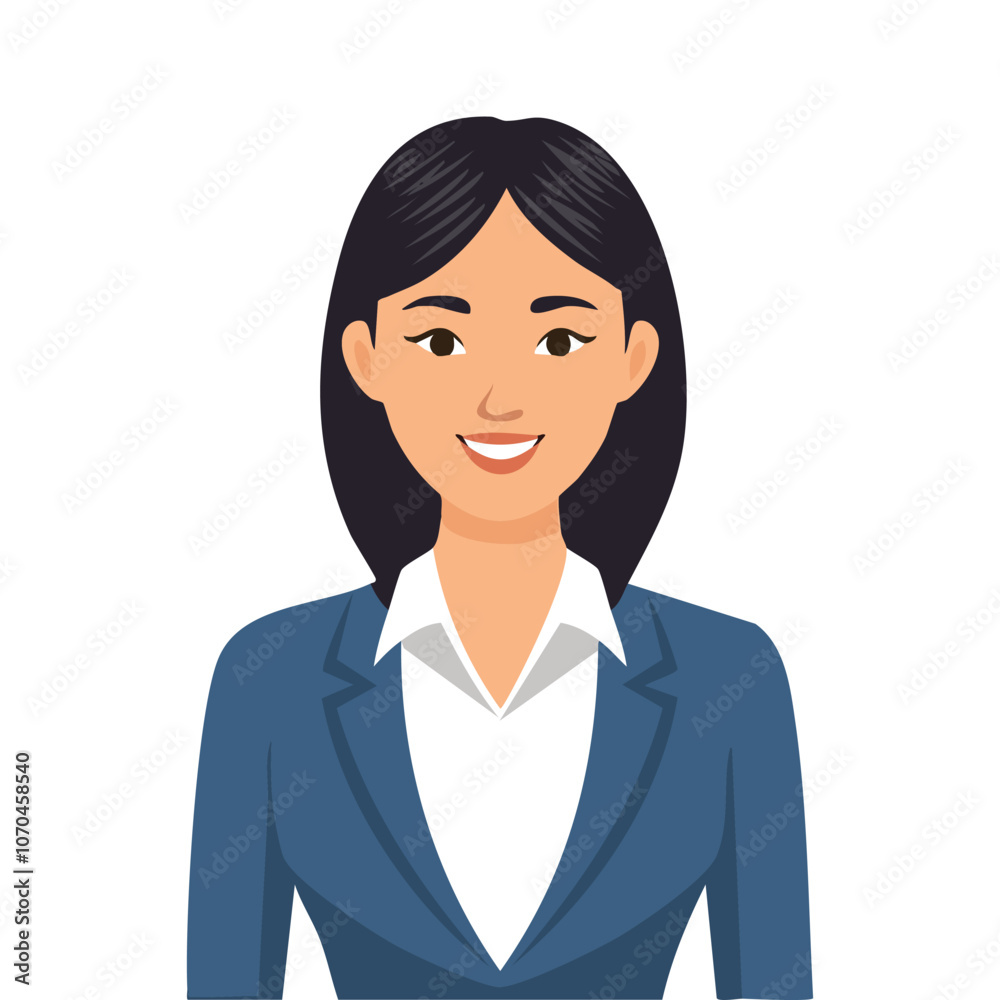 Portrait of a career woman in a neat suit Portrait of a career woman in a neat suit