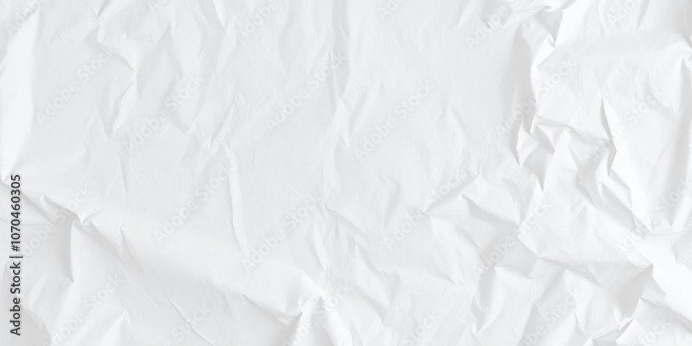 Crumpled white paper with soft shadow, paper, minimalistic Crumpled white paper with soft shadow, paper, minimalistic