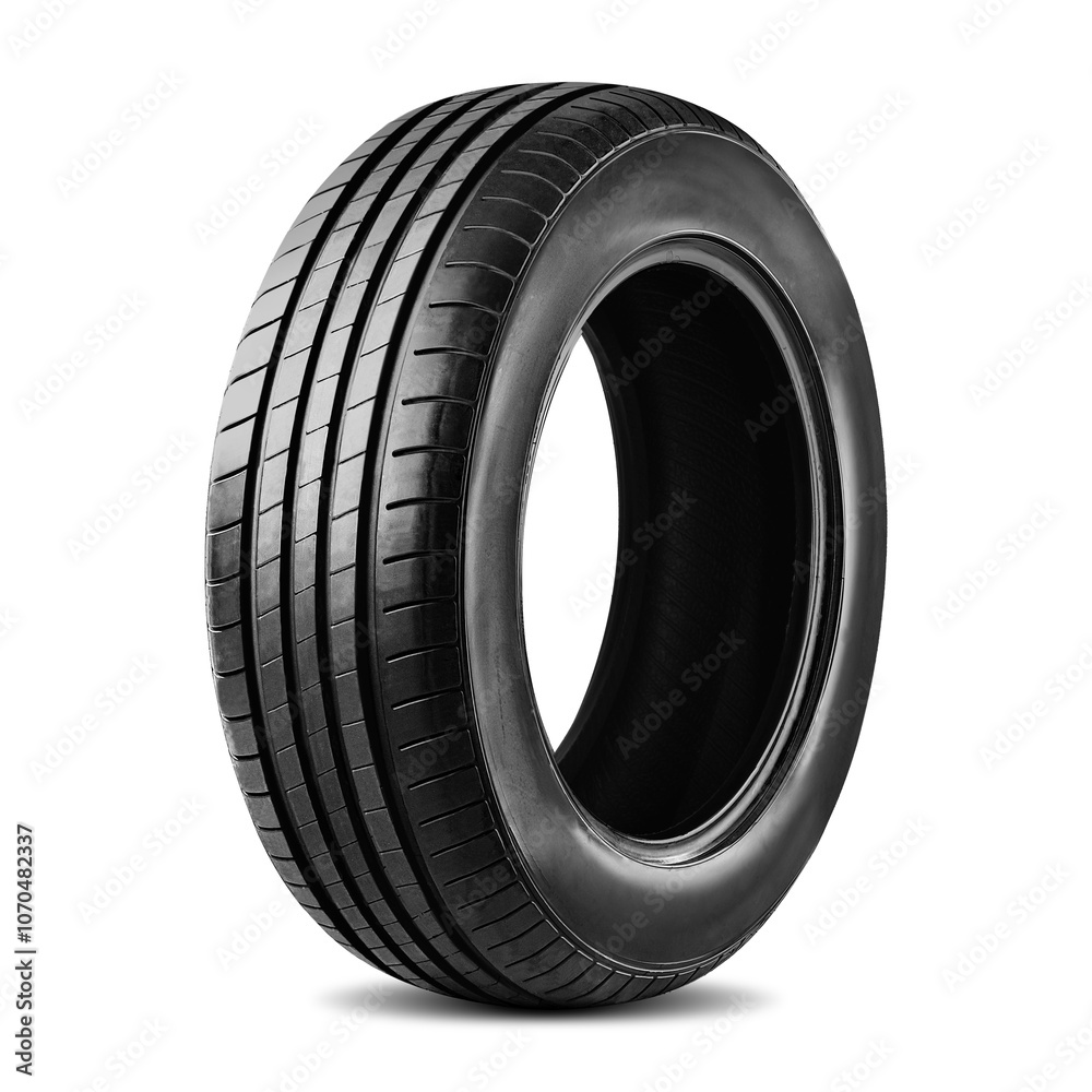 car tire isolated on white background. car tire isolated on white background.