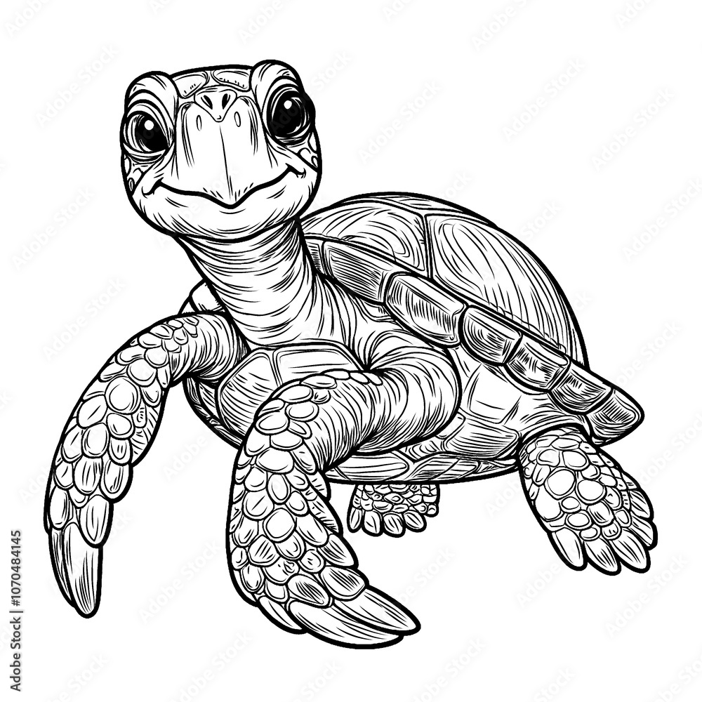 Fototapeta premium It's a turtle picture, So beautiful picture, And used for general use.