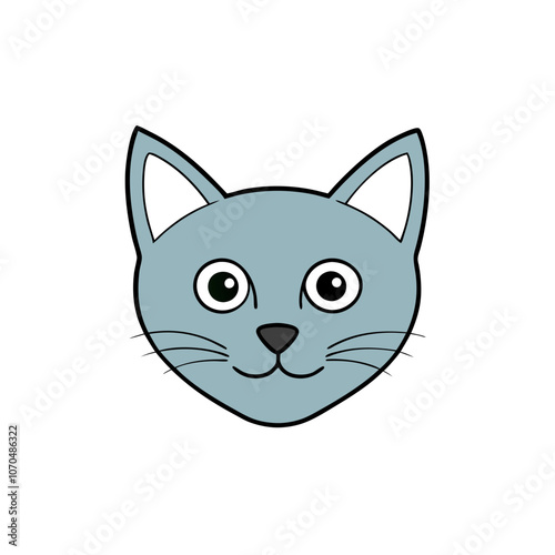 cat cartoon vector illustration