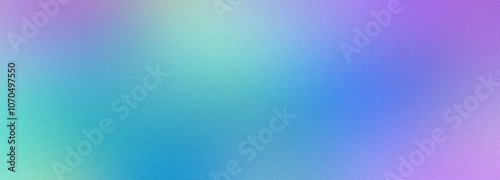 Noisy abstract gradient background in blue and violet, colorful pattern, design, graphic pastel, digital screen, display template, blurry background for web design