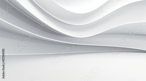 Free abstract white background minimal futuristic architectural space wallpaper