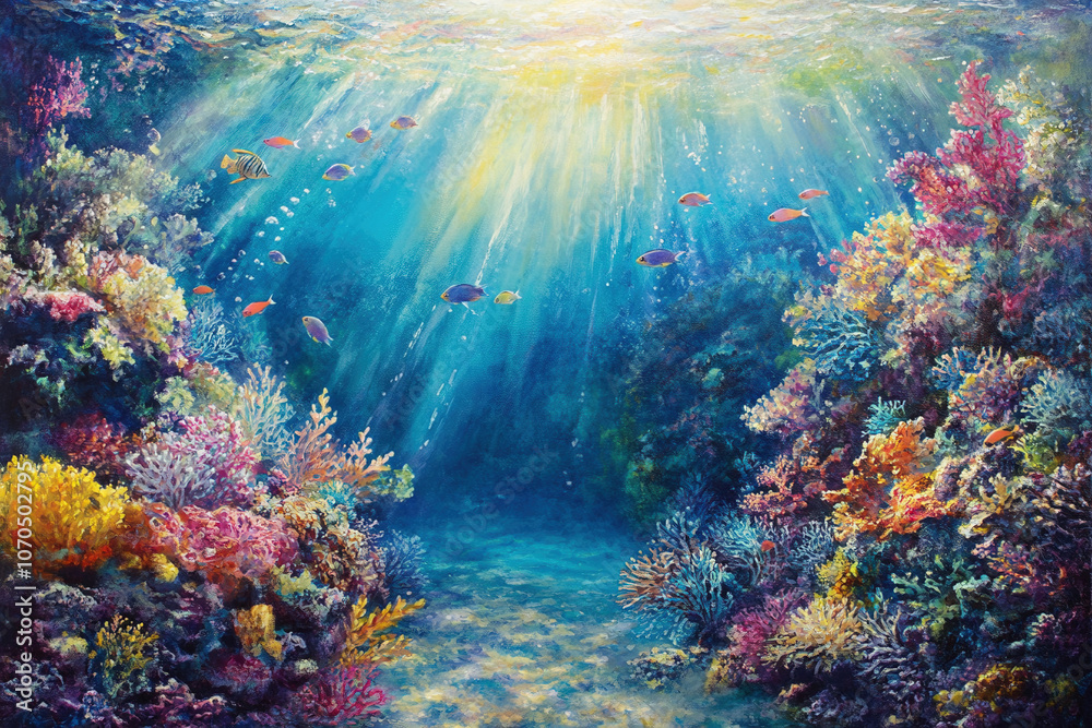 Fototapeta premium coral reef