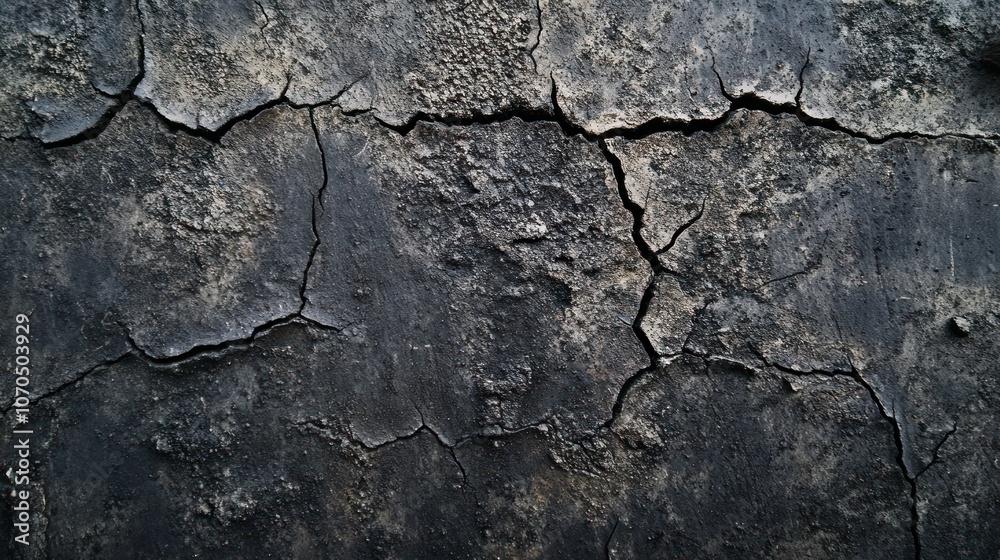 Naklejka premium Cracked Texture