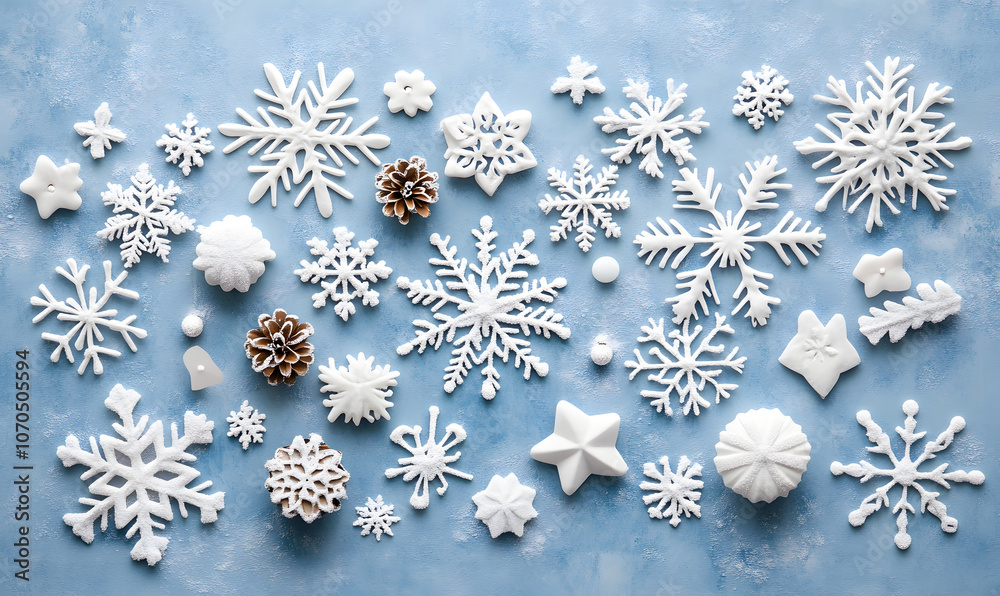 Christmas and New Year designs with festive ornaments, golden snowflakes, cozy wreaths, and sparkling holiday accents for wallpaper and greeting cards Christmas and New Year designs with festive ornaments, golden snowflakes, cozy wreaths, and sparkling holiday accents for wallpaper and greeting cards