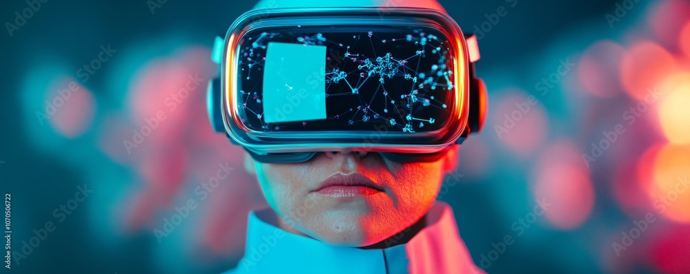 Virtual reality drug discovery lab, with a user immersed in a 3D molecular environment, manipulating drug compounds and observing their interactions with a virtual biological system. Virtual reality drug discovery lab, with a user immersed in a 3D molecular environment, manipulating drug compounds and observing their interactions with a virtual biological system.