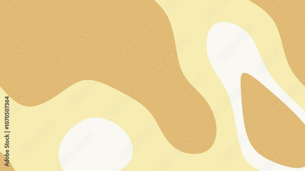 Abstract background with curved shapes in yellow and brown. Suitable for modern designs, brochures, packaging, and digital art projects. Abstract background with curved shapes in yellow and brown. Suitable for modern designs, brochures, packaging, and digital art projects.