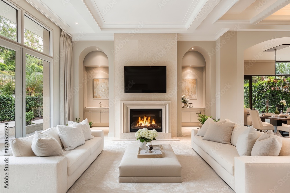 Fototapeta premium modern living room