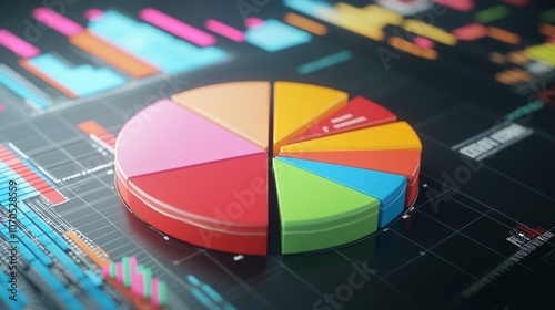 Global Semiconductor Market Share Analysis, pie charts showcasing company and regional distribution, illustrating competitive dynamics in the technology sector.