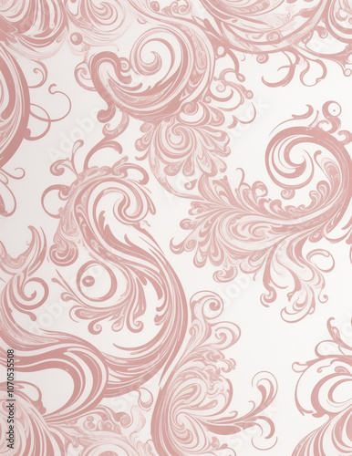 pattern - abstract pattern pink swirl background - Generative AI