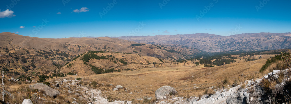 Mountains of the Huascaran National Park, a Natural Area Protected as a Biosphere Reserve in the Peruvian Department of Ancash