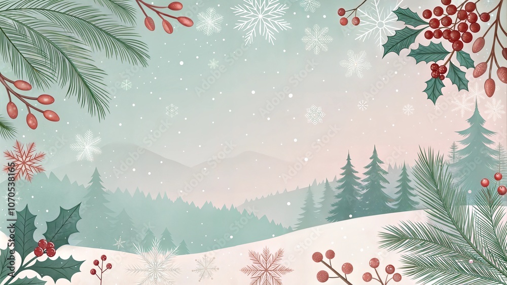 Subtle Snowflakes and Festive Backgrounds for Your Holiday Celebrations Subtle Snowflakes and Festive Backgrounds for Your Holiday Celebrations