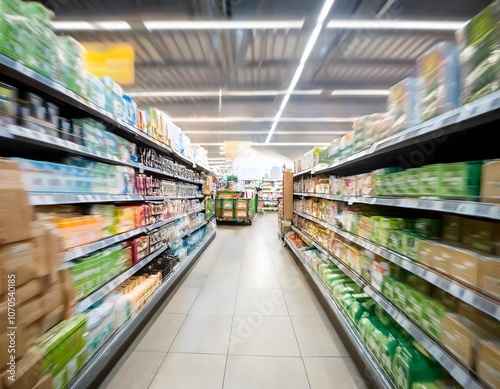 shopping experience in supermarket