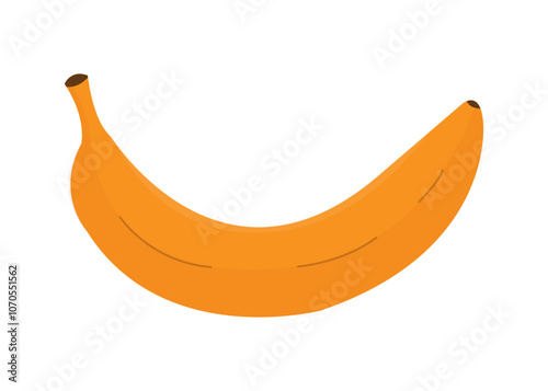 vector of ripe bananas with a bright yellow color