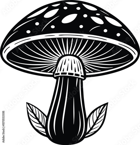 Mushroom Vector Illustration