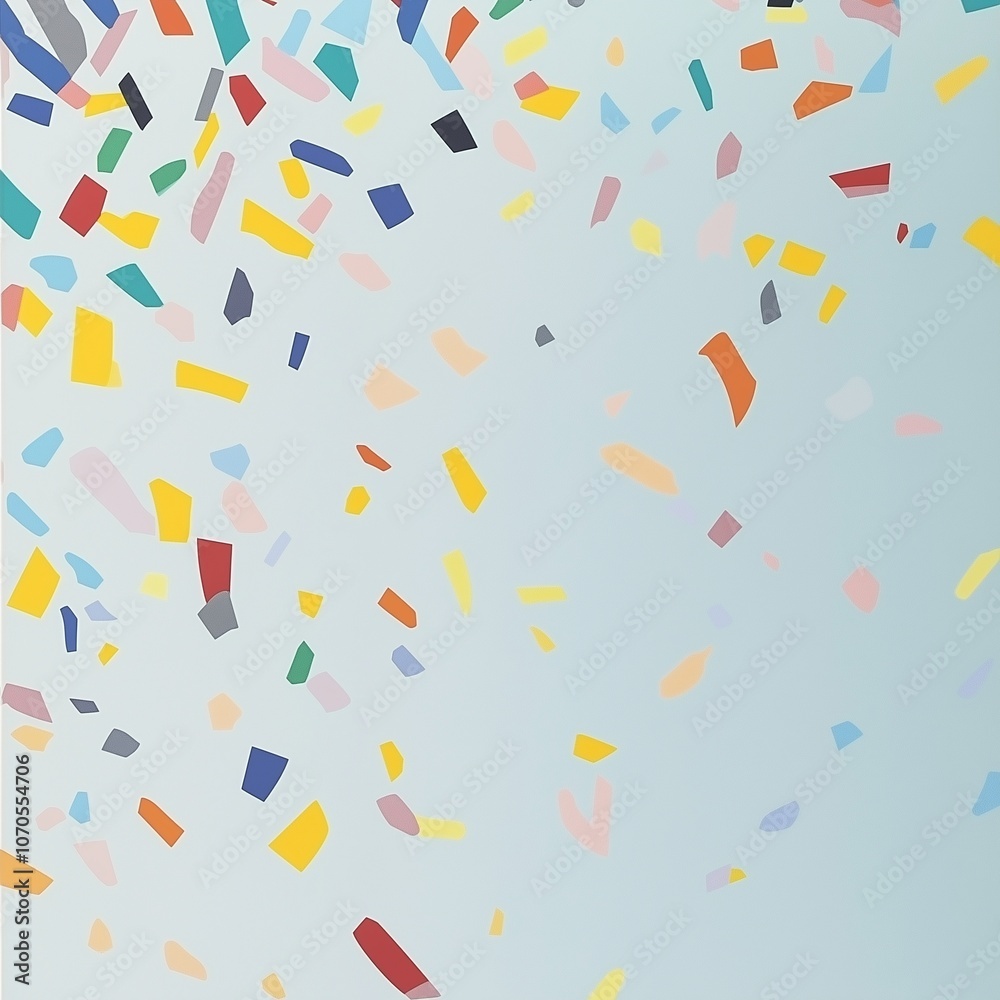 Minimalist illustration of abstracted confetti on a light and bright background. Simple, elegant, creative and whimsical.
For cover, card, invitation, wallpaper, banner, leaflet, web, anniversary. Minimalist illustration of abstracted confetti on a light and bright background. Simple, elegant, creative and whimsical.
For cover, card, invitation, wallpaper, banner, leaflet, web, anniversary.