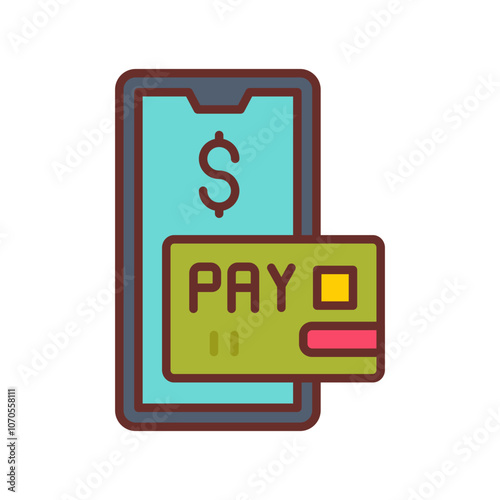 Payment Filled Icons , Vector illustration