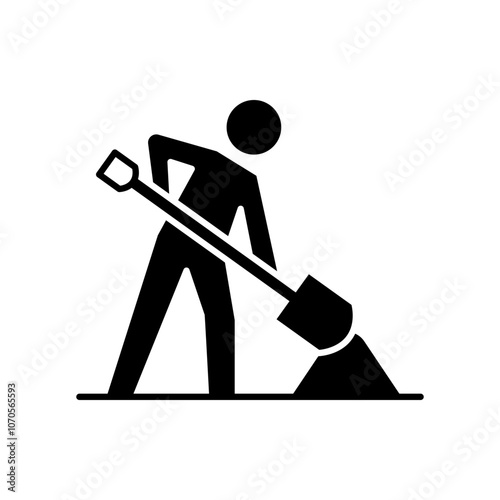 under construction icon sign vector