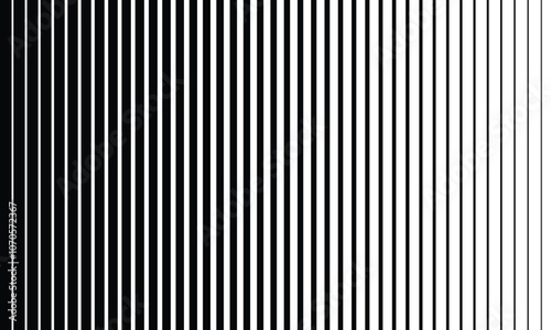 abstract thin to thick black line pattern.