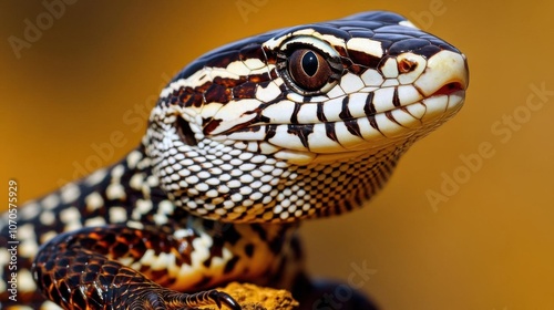 Macro of reptile movement, capturing dynamic textures with natural colors, focus cover all  object, deep depth of field, no blur, photo not dark, everything is clear, copy space photo