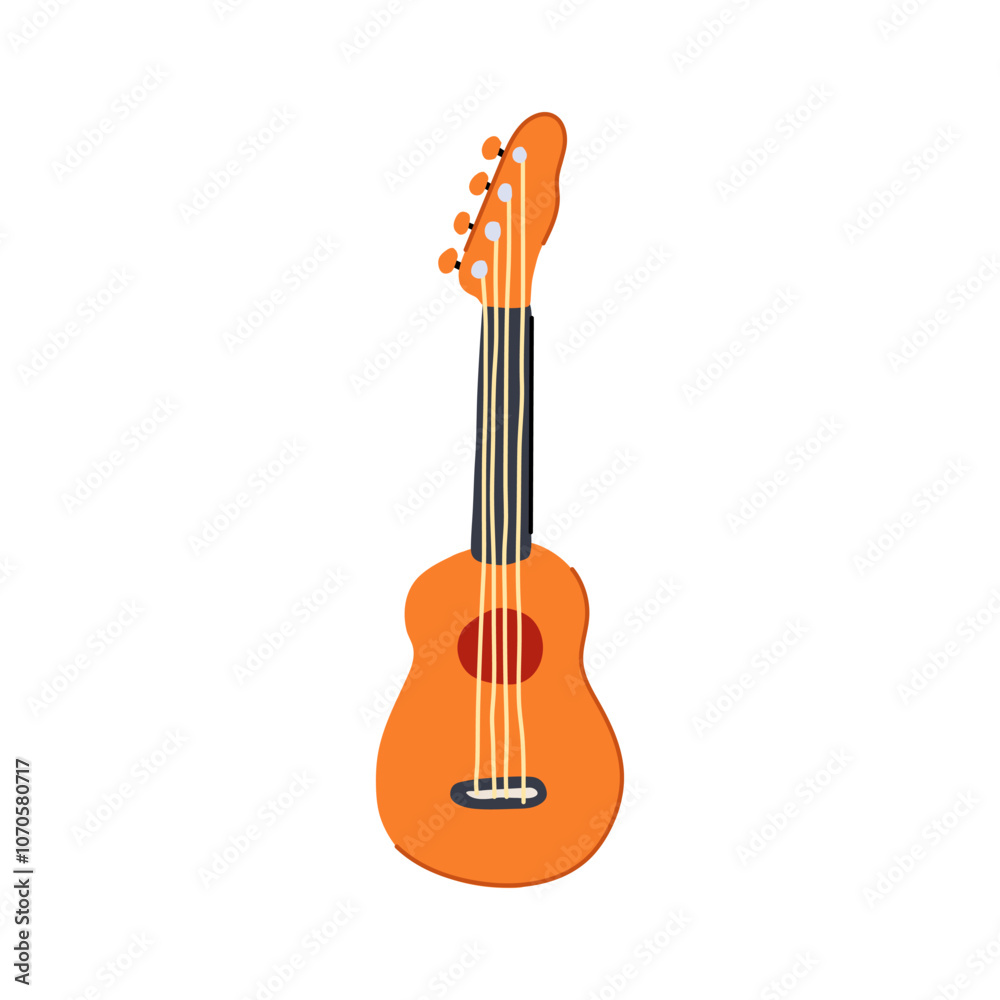 melody ukulele cartoon. tuning frets, ukulele player, beginner advanced melody ukulele sign. isolated symbol vector illustration melody ukulele cartoon. tuning frets, ukulele player, beginner advanced melody ukulele sign. isolated symbol vector illustration
