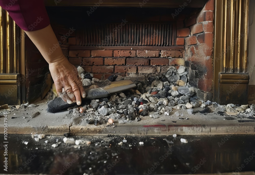 custom made wallpaper toronto digitalcleaning the fireplace removing ashes and soot from the fireplac