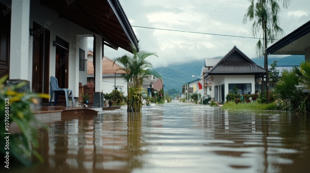 Flooded Neighborhood Recovery After Natural Disaster
