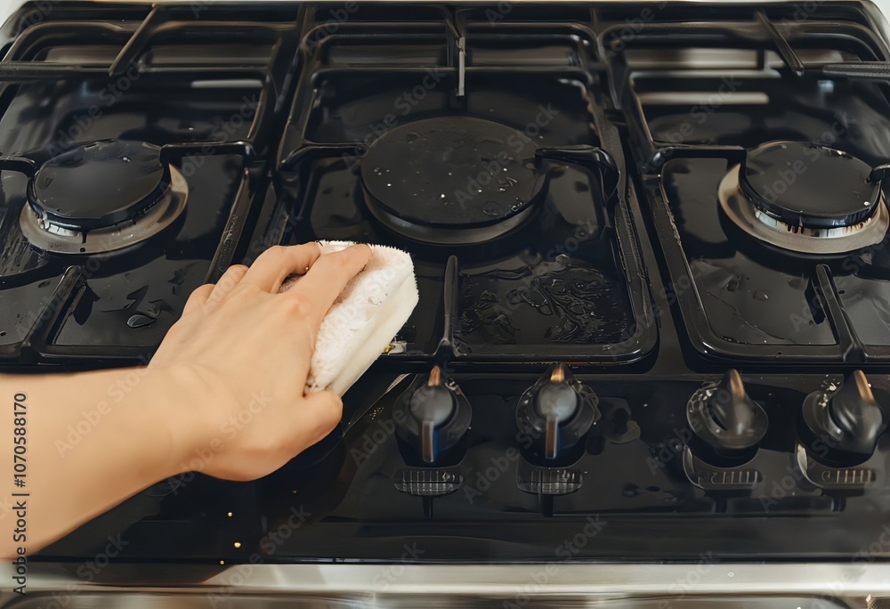 cleaning the stovetop removing grime and grease from the stoveto cleaning the stovetop removing grime and grease from the stoveto