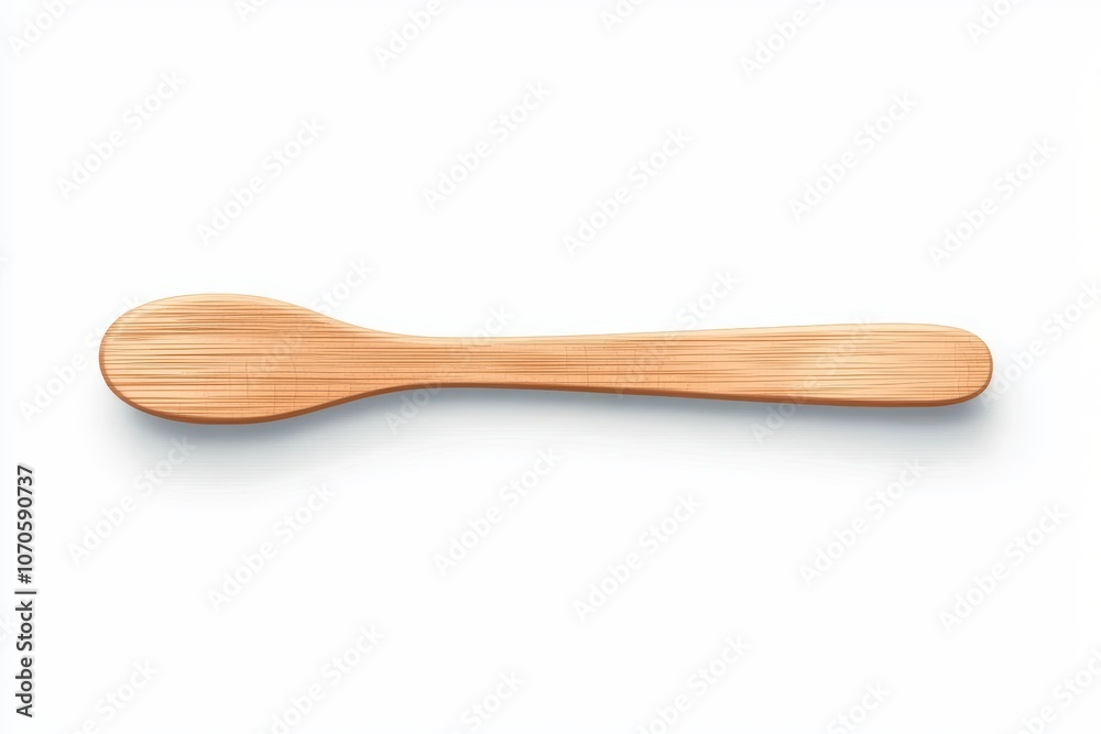 Wooden spoon isolated on a white background, perfect for culinary themes and kitchenware. Wooden spoon isolated on a white background, perfect for culinary themes and kitchenware.